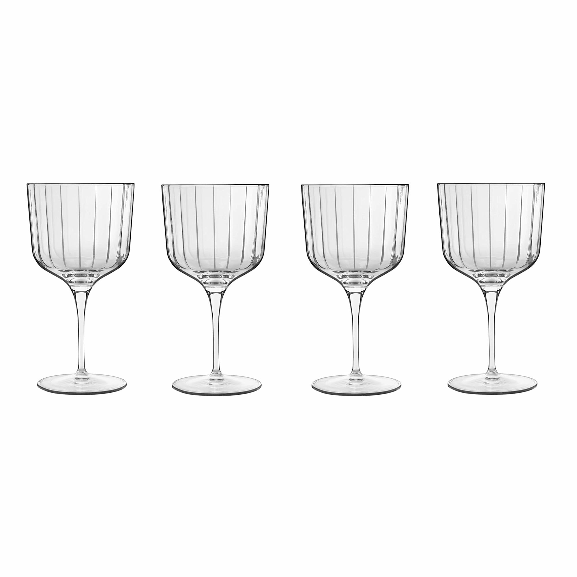 Luigi Bormioli - Bach - Gin Glasses - SON.hyx Crystal - Highly Resistant to Breakage - Dishwasher Safe - Made in Italy - Set of 4