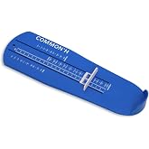 COMMON'H Shoe Sizer Foot Measurement Device Shoe Feet Measuring Ruler Sizer Buy Kids Shoes Online (Uni Blue),1