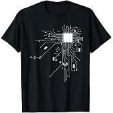 CPU Technology Nerd Computer Chip Computer Scientist Programmer T-Shirt