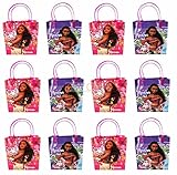 Disney Moana 12 Pcs Medium Goodie Bags Party Supply Party Favor Bags