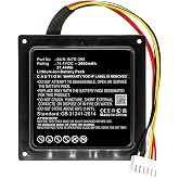 MPF Products 2600mAh SUN-INTE-260 Battery Replacement Compatible with JBL Partybox 100 High Power Portable Wireless Bluetooth Party Speaker