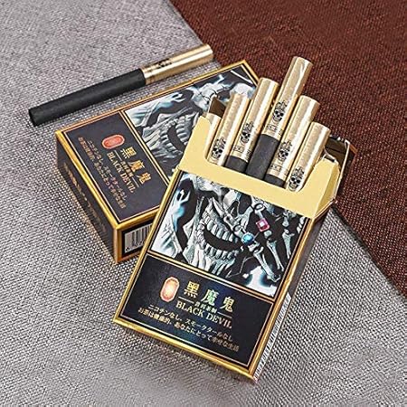 Amazon 牡丹花緑茶タバコ 雲南中国のハーブ茶タバコ 男性と女性の健康タバコ 緑茶メンソールタバコ モークティー スモークティー ニコチンとタールはありません きれいな肺のタバコの代替品 1パック 黒い悪魔2 チョコレートフレーバー 无 禁煙サポート