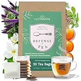 Vytanutra Herbal Defense Tea – 100% Natural Blend of 11 Premium Herbs, 30 Tea Bags, Caffeine-Free, Sugar-Free, Non-GMO, Supports Daily Wellness & Balance