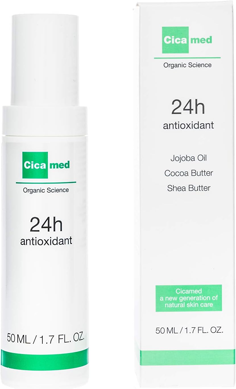 Cicamed24h Antioxidant Moisturizer for Dry Skin, Organic Science