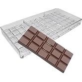 Goldbaking Chocolate Bar Maker Injection Hard Polycarbonate Chocolate Mold PC Candy Mould
