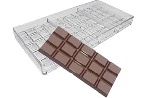 GOLDBAKING Chocolate Bar Maker Injection Hard Polycarbonate Chocolate Mold PC Candy Mould