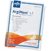 Medline ArgiMent AT Wound Healing Powder with Bimuno Prebiotic, Arginine, Glutamine, Vitamin C, Zinc, for Acute and Chronic Wounds, ENT220