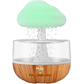 Aromatherapy Diffuser for Home and Office, Weljoy Rain Cloud Humidifier, Essential Oil Diffuser,Multiple Room Use, Mushroom D