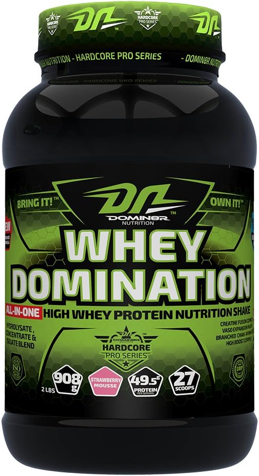 Dn Domin8R Whey Domination 2 Lbs (Strawberry)