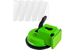 Heavy Duty Floor Gap Fixer Tool, NAACOO Floor Gap Repair Tool, Made of Iron & Enhanced Suction Cup. with 5pcs Sticky Pads for Deeper Texture Laminate/Vinyl Flooring Tools.