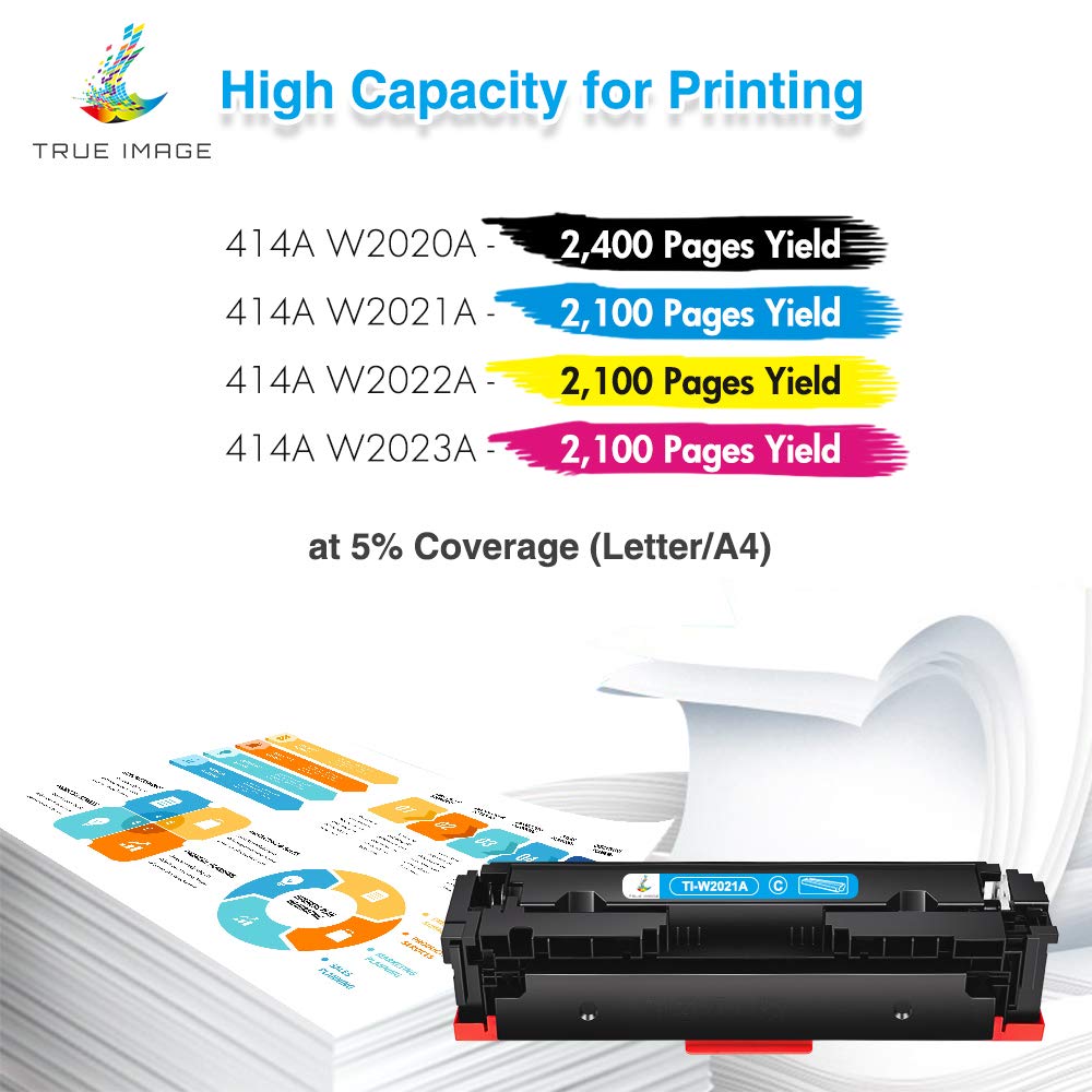 Mua True Image Compatible Toner Cartridge Replacement for HP 414A