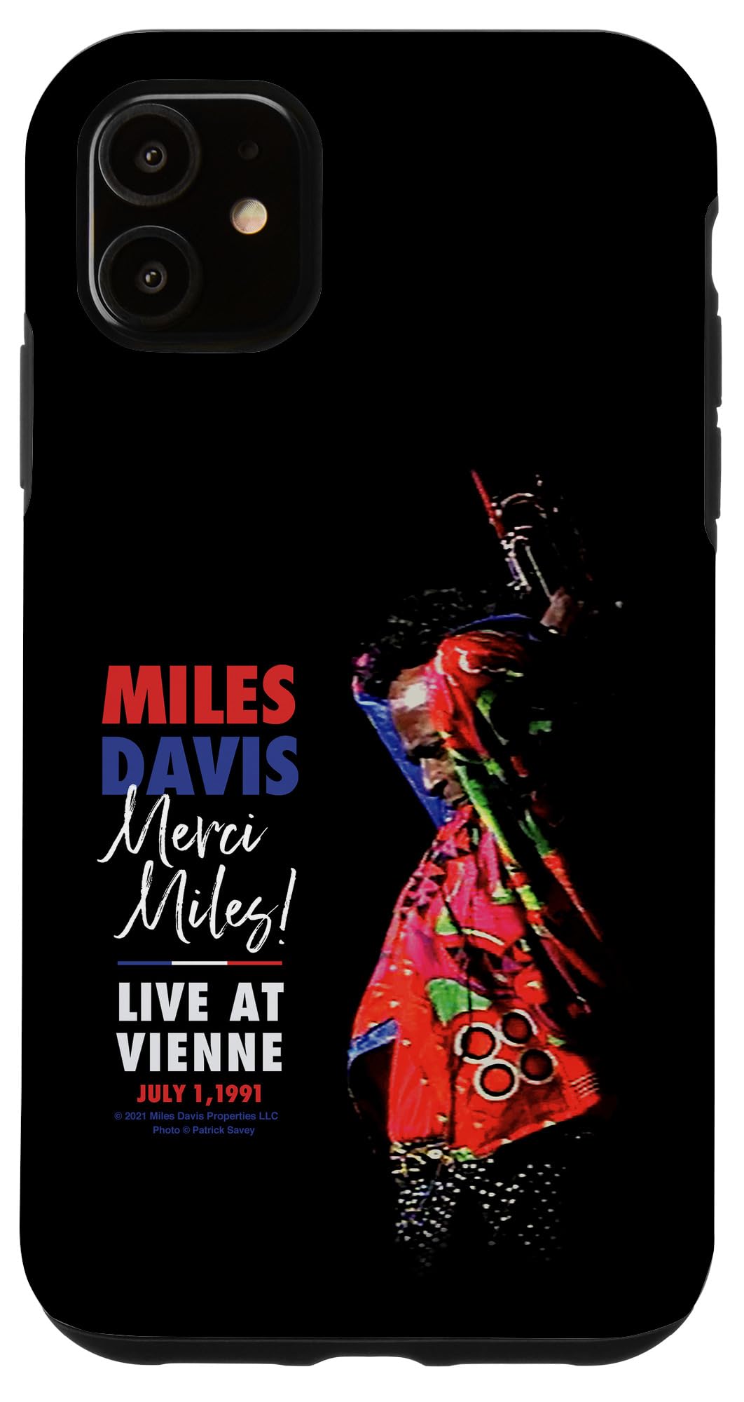 Miles Davis Merci Miles! Case for iPhone 11