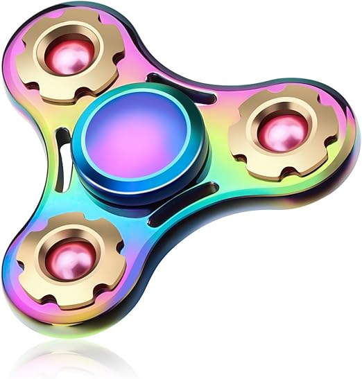 atesson fidget spinner toy 4 to 10 min spins ultra durable stainless steel