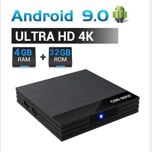 2019 La Última Caja De TV Android 9.0, Caja De TV Inteligente 4GB RAM 32GB ROM