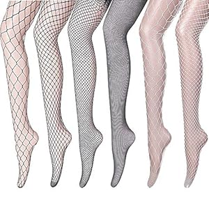 Vordas 6 paar visnet kous sexy kruis panty – mesh kousen panty voor vrouwen