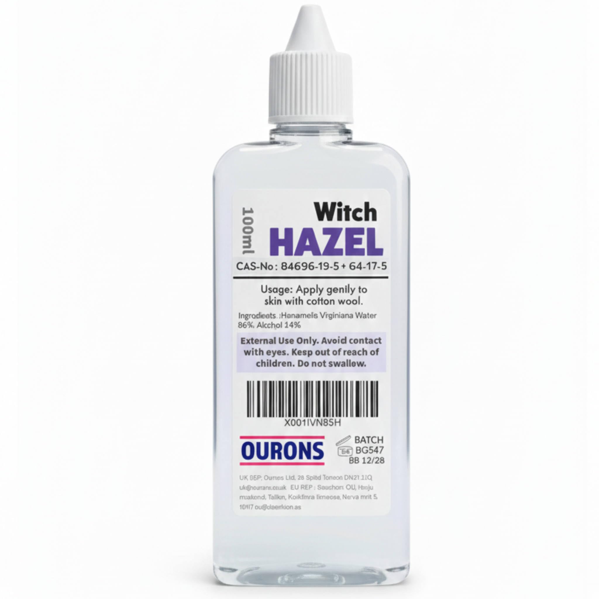 100ml Witch Hazel Liquid