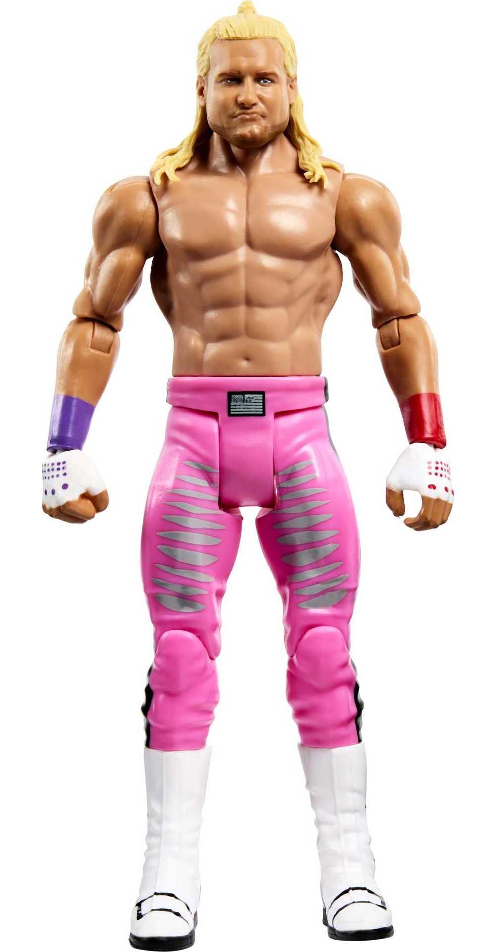 Mattel WWE Dolph Ziggler Basic Action Figure, 10 Points of Articulation & Life-like Detail, 6-inch Collectible