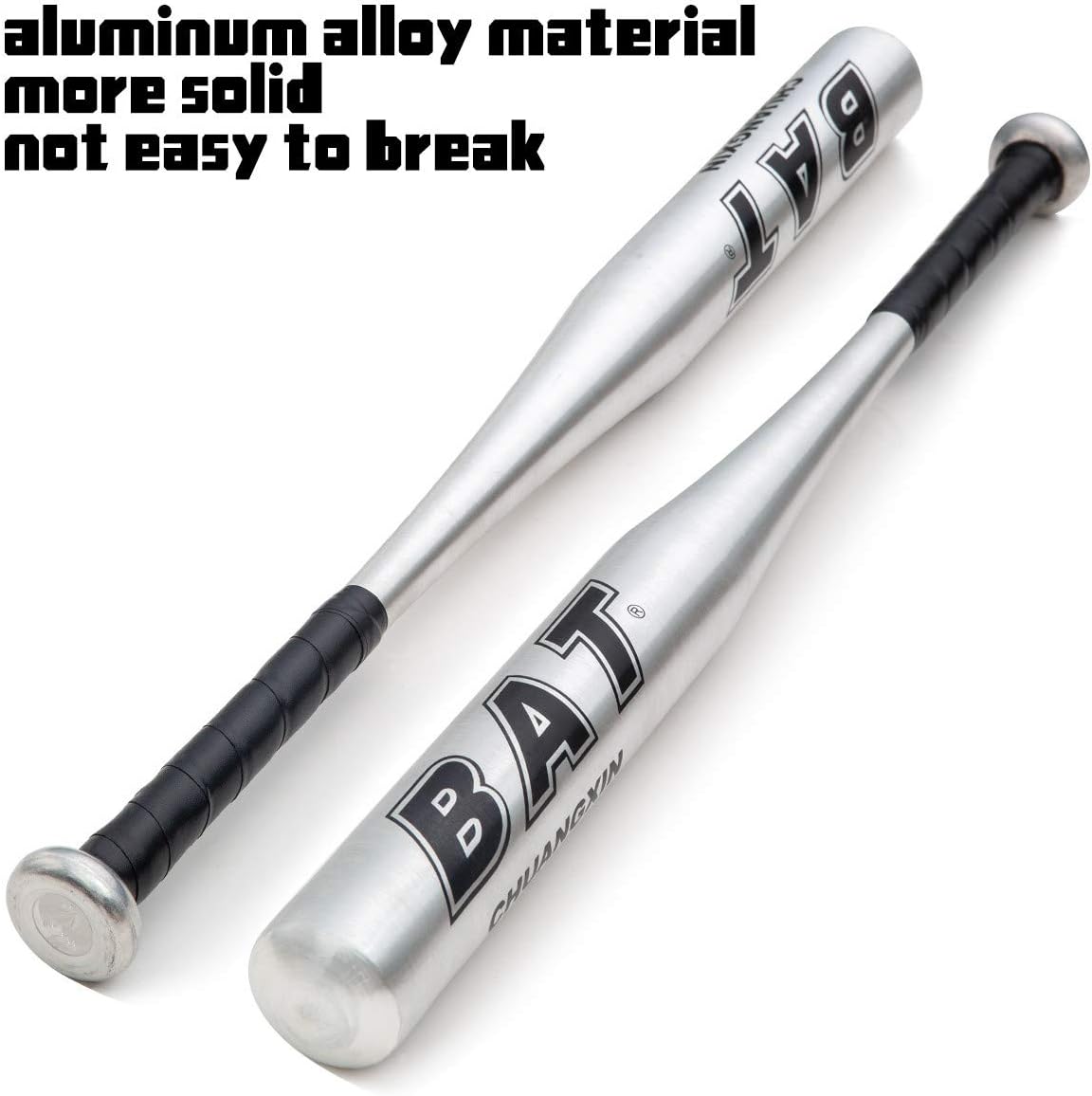 34 Inch Aluminium Baseball Bat Sport Baseball Bat Bar Stick Metal Waterproof Anti Slip Handle Home Protection Silver For Training and Practise - Image 5