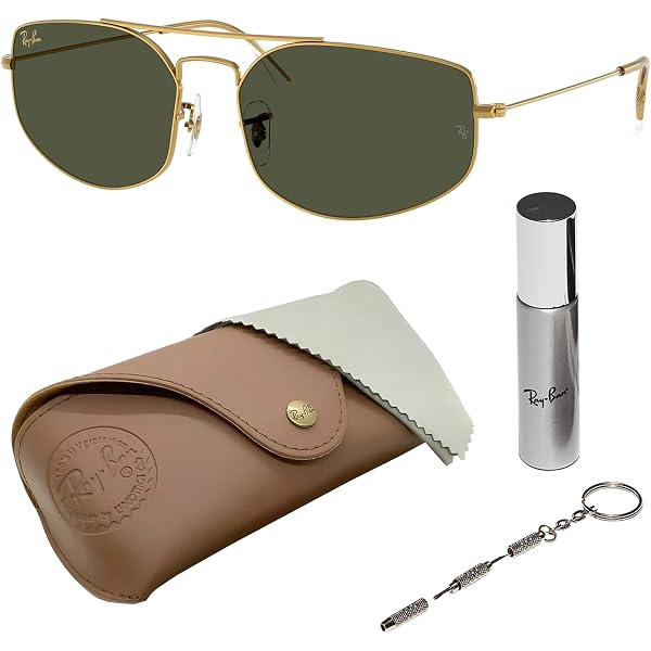 Ray-Ban RB4089 Rectangle Shape Non-Polarized Sunglasses for Men
