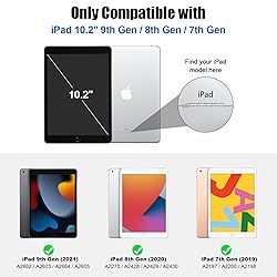 SUPFINE for 10.2 Inch iPad 9th Generation Case