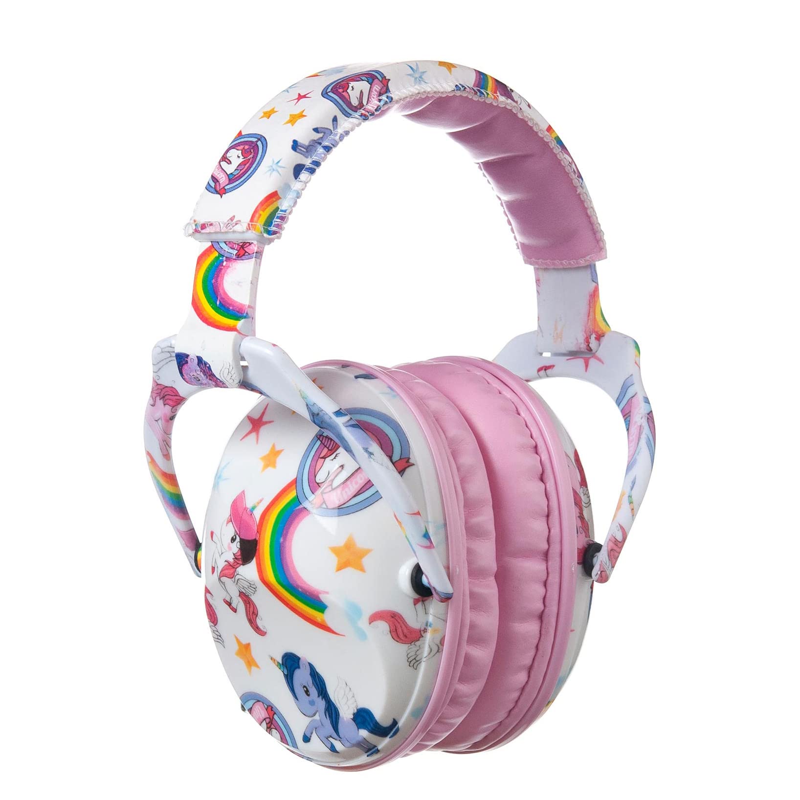 PROTEAR SNR 28 dB Kids Ear Protection Ear Muffs,Ideal Hearing Protectors for Noise Sensitivity Children under Fireworks,Travel, Sports Events and Noisy Surroundings(Pink Unicorn)