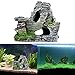 Techinal Mountain View Aquarium Rock Cave Tree Bridge Fish Tank Ornament Rockery Decor