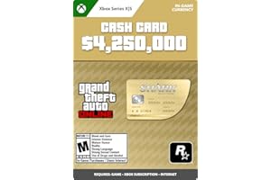 TAKE-TWO ROCKSTAR GAMES GTA Online: Whale Shark Cash Card - Xbox Series X|S [Digital Code]