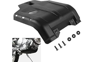 LUXEMOTO Skid Plate for Kawasaki KLX230 2020-2023, Plastic Lower Engine Protection Plate Mud Guard Cover for Kawasaki KLX230S 2022-2023 KLX230R 2021-2025 Accessories, Replacement 99994-1246