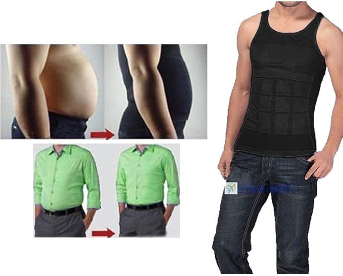 mens compression shirt to hide fat