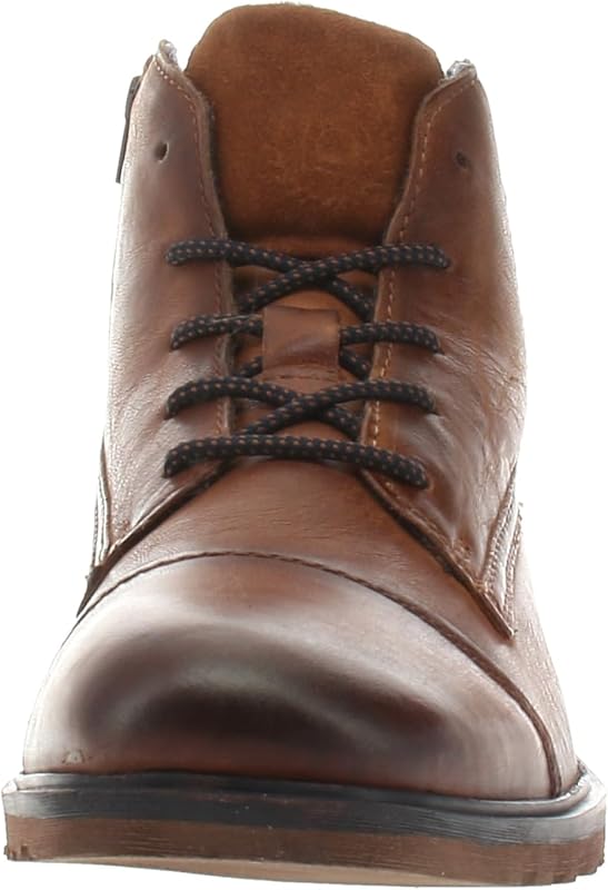 Bugatti 321-a0u3l, botas de revestimento frio masculino, conhaque, 42 ue largura
