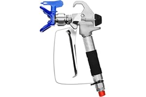 FUNTECK Universal Airless Sprayer Gun Compatible with Graco Airless Sprayer, 3600 PSI, 4-Finger, 517 Tip