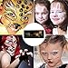 Face Paint Kit,Airmark 16 Colored Professional Body Painting Set for Kids with 36 Stencils and 3 Brushes,Best Party Palette Kits Non-Toxic,FDA Approved