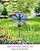 Bright Zeal Metal & Glass Flower Garden Decor Solar Lights