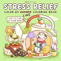 Color by Line – Chill Days: A Relaxing Coloring Book with Vivid