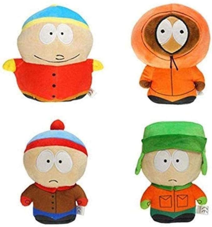 NC83 Juguete de Peluche 18Cm Anime The South Parks Stan Kyle Kenny