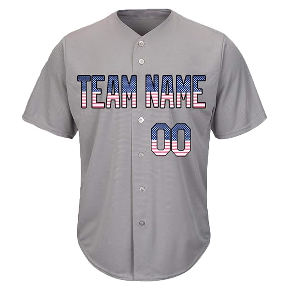 big and tall custom baseball jerseys