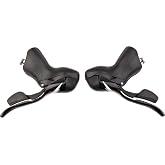 Microshift R10 Drop Bar Shifter Set | Black