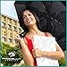 Procella Windproof Travel Umbrella - Small Collapsible and Lightweight - Large Cover When Open - Best for Kids Mens Womens