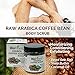 Biofinest Arabica Coffee Scrub: Best For Varicose Veins, Cellulite, Stretch Marks, Eczema & Acne - Moisturizer and Exfoliator (250g)