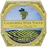 California Wine Wafer, Lemon Vanilla, 7-Ounces Boxes (Pack of 3)