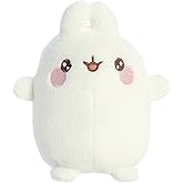 Aurora® Playful Molang Excited Molang Stuffed Animal - Adorable Characters Design - White 5 Inches
