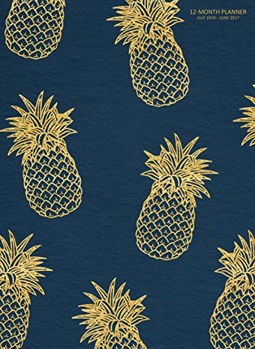 2017 Academic Year Pineapples Simplicity Planner by 