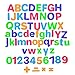 Star Right Magnetic Letters and Numbers - 104 Educational Alphabet Refrigerator Magnets for Vocabulary, Sentence Building and Math Skills Includes Uppercase, Lowercase and Math Symbols