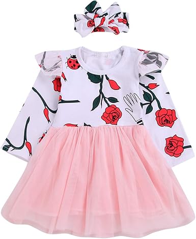 floral frock for baby girl