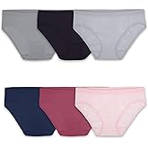 Fruit of the Loom Women's No Show Seamless Underwear, Amazing Stretch & No Panty Lines, Available in Plus Size