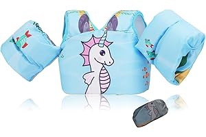 Welebar Swim Vest for Toddler, Suit for Kids 28-70 lbs, Floaties for Boys and Girls Swimming Aid, Training, Suit for Infant/Toddler/Children