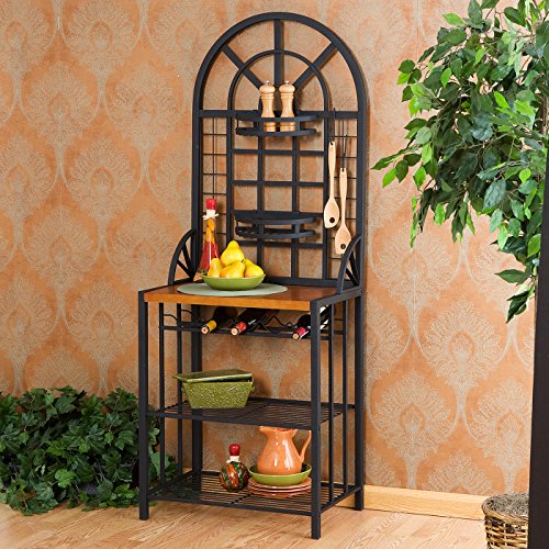 8 Best cheap bakers rack for kitchen with wine storage buyer guide 2018
