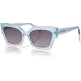 SOJOS Acetate Square Cat Eye Limited-Edition Sunglasses Women Polarized Sunglasses with Pearl Accents, MELODY
