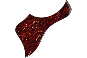 Ciieeo Thickened Duck Tortoise Shell Color Acoustic Folk Guitar Pickguard Pvc Scratch Plate Protector