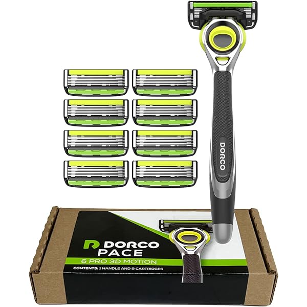 Amazon.com: Dorco Pace 6 Pro - Six Blade Razor System with ...